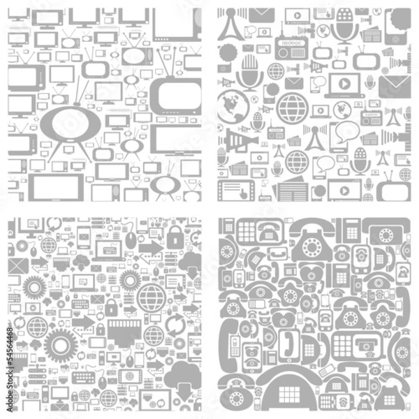 Fototapeta Technics a background