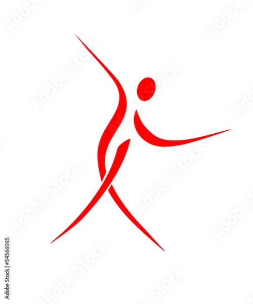 Fototapeta Спортивный логотип, эмблема