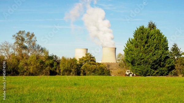 Fototapeta nuclear power station