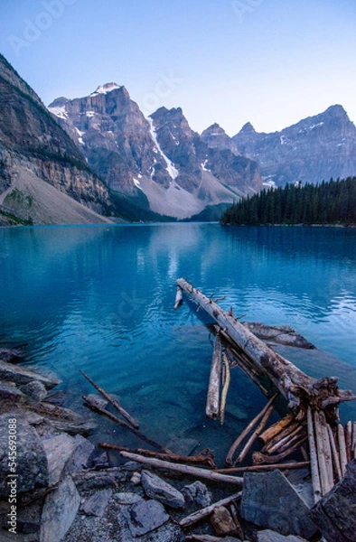 Obraz lake and mountains