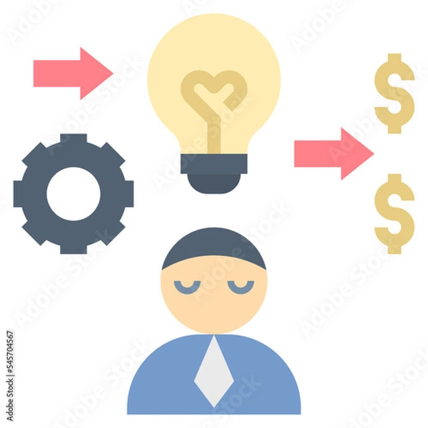 Obraz change flat style icon