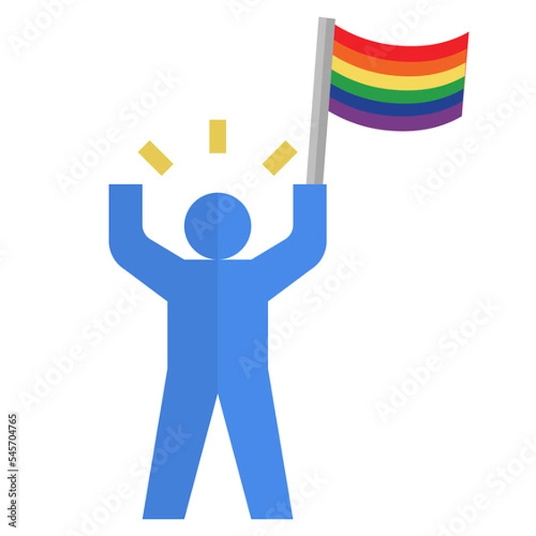 Fototapeta coming flat style icon