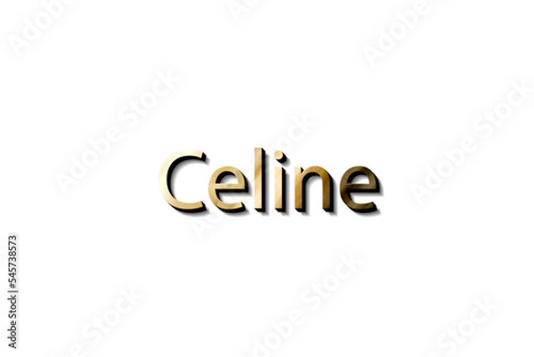 Fototapeta letter name Celine