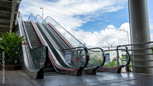 Obraz Escaleras electricas