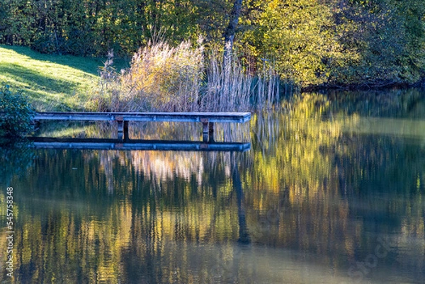 Obraz Steg ins Wasser