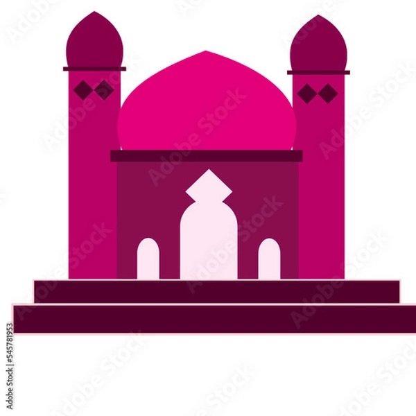 Obraz Mosque illustration