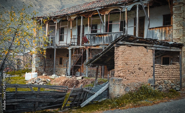 Obraz old abandoned house