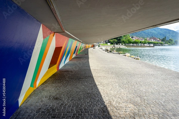 Fototapeta Colorful bridge