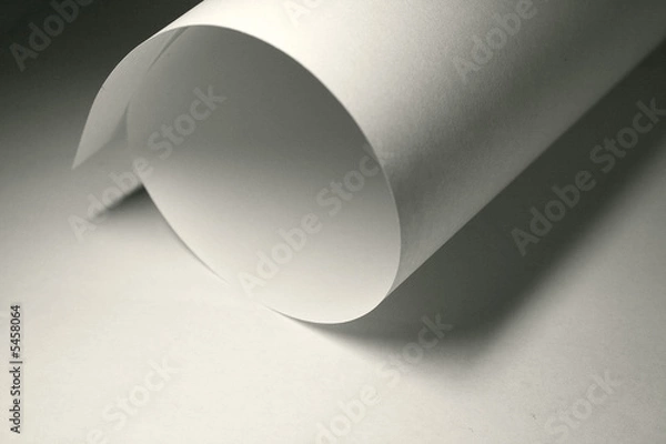 Obraz Gerolltes Blatt