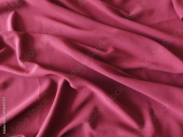 Obraz red color fabric as background