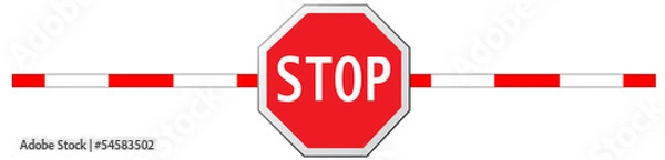 Fototapeta Stoppschild