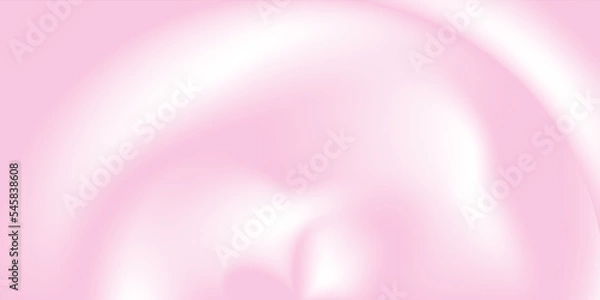 Fototapeta Silky baby pink abstract vector background. Modern creative premium gradient. 3d cover of business presentation banner.