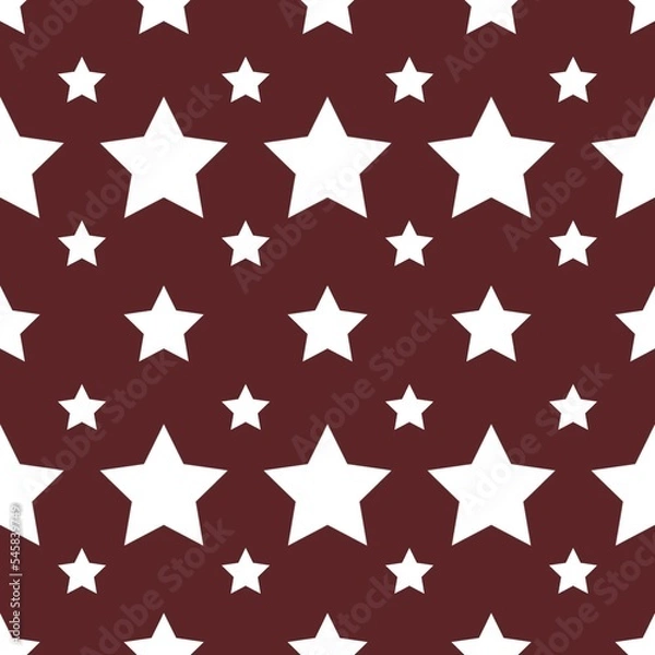 Fototapeta seamless star pattern