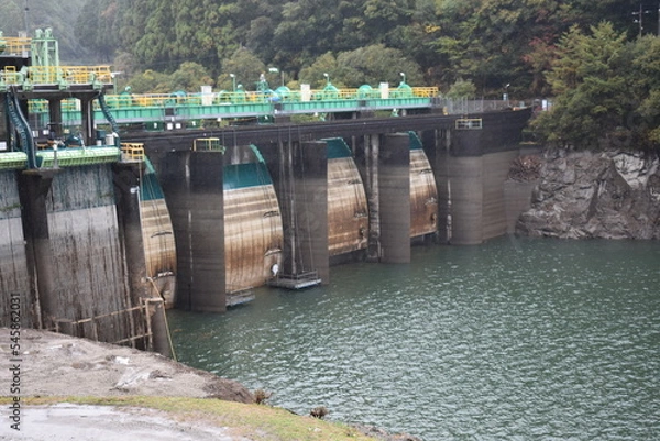 Fototapeta 杉田ダム	