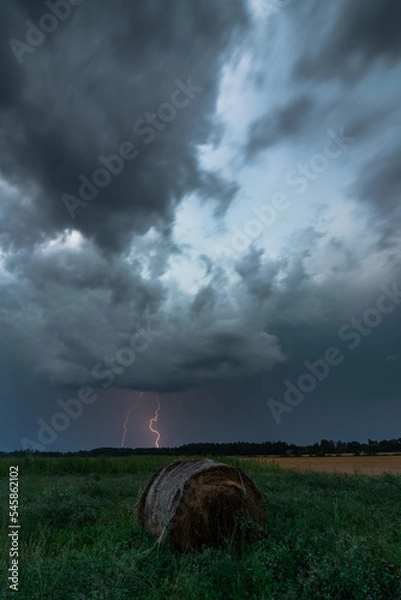 Fototapeta stormy weather