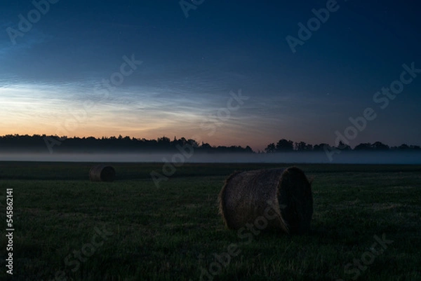 Obraz Silver clouds in summer