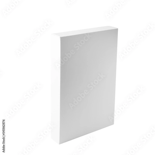Obraz White box mockup cutout, Png file.