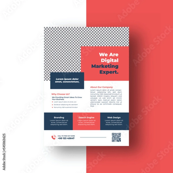 Obraz Creative Business Flyer Template