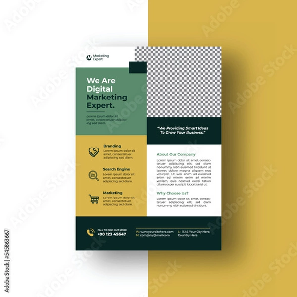 Obraz Creative Business Flyer Template