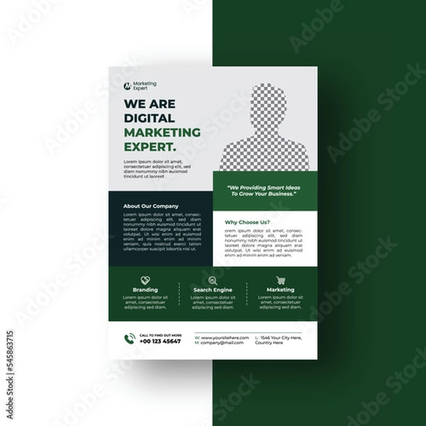 Obraz Creative Business Flyer Template