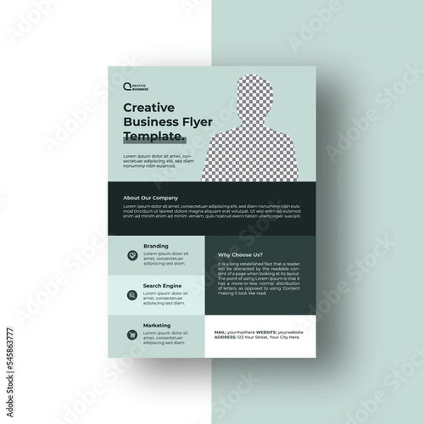 Obraz Creative Business Flyer Template