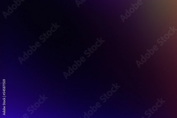 Obraz Light leak effect, overlay on black screen