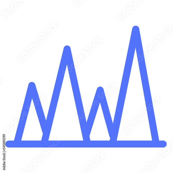 Fototapeta Chart Artboard Graph Business Money Finance Icon