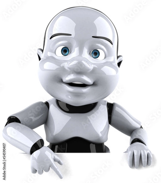 Obraz Baby robot
