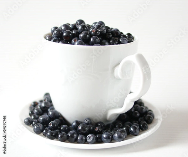 Obraz jagodowy kubek