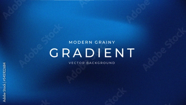 Obraz Background Gradient with modern grainy style in vector  