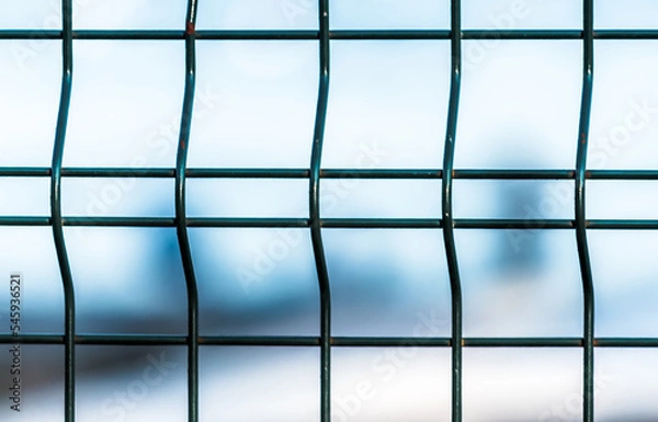 Fototapeta Powder Welded Wire Mesh Fence