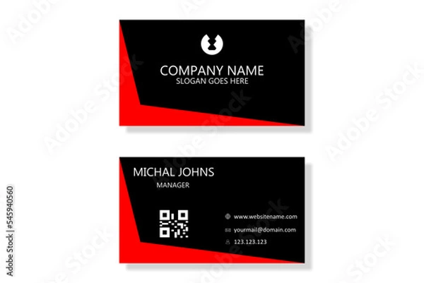 Fototapeta Visiting Card