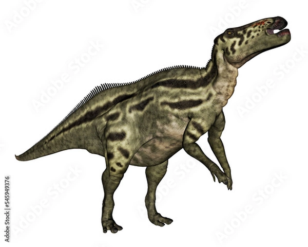 Obraz Shantungosaurus dinosaur - 3D render