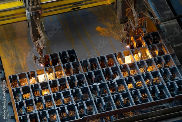 Obraz Steel Processing