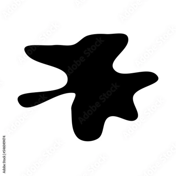 Obraz Bubble black icon