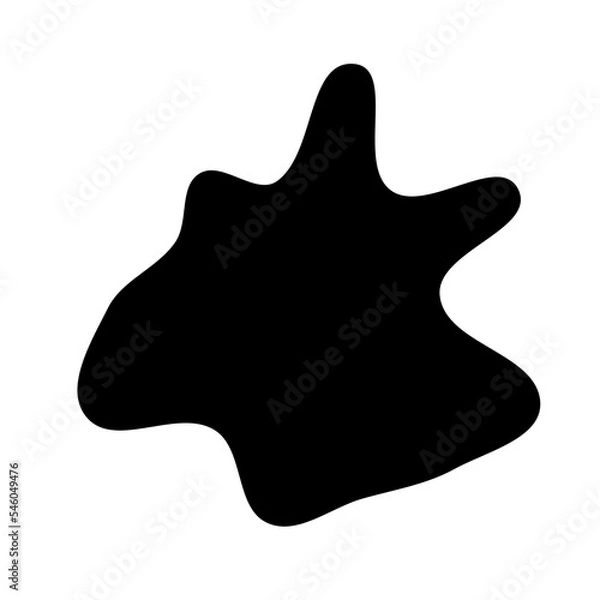 Obraz Bubble black icon