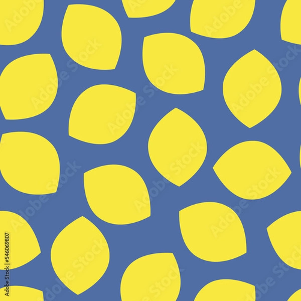 Obraz Lemons abstract vector pattern