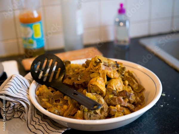 Obraz beans with meat