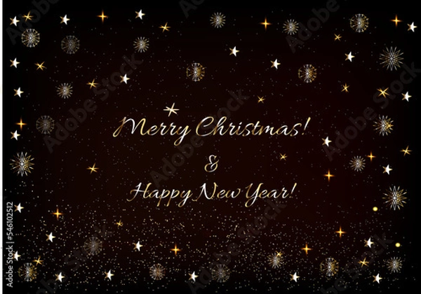 Fototapeta merry christmas background