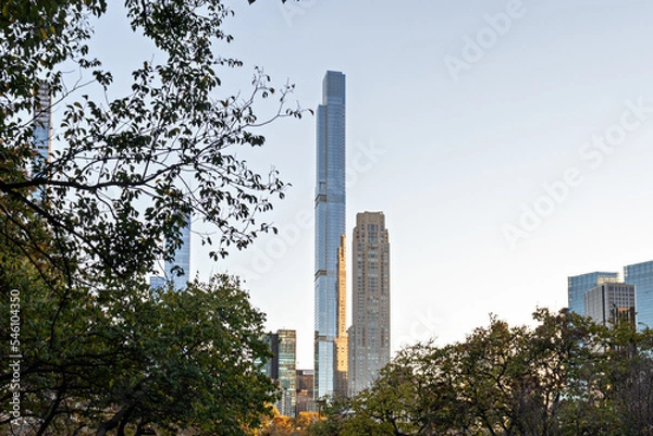 Fototapeta city skyline