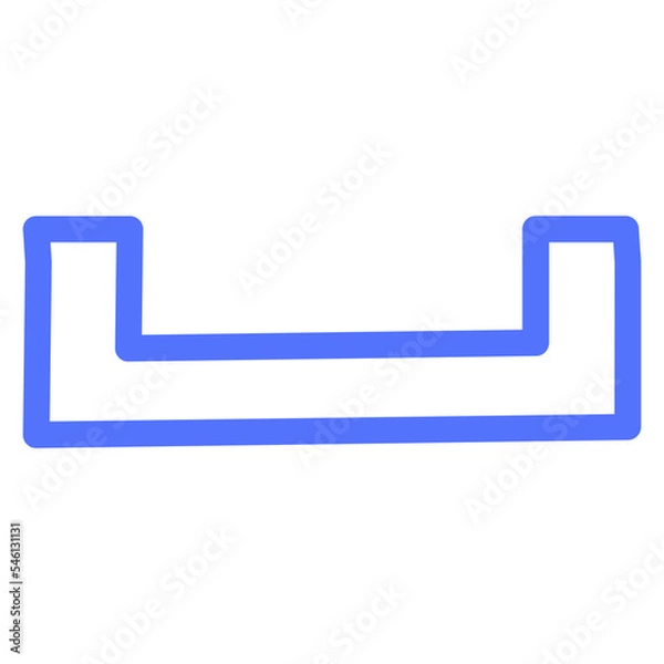 Fototapeta Gap Keyboard Letter Space Tupe Icon