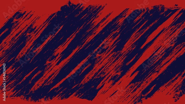 Fototapeta Abstract Red In Dark Grunge Texture Design Background