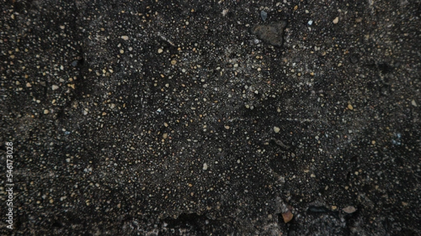 Obraz Black textured dark concrete background