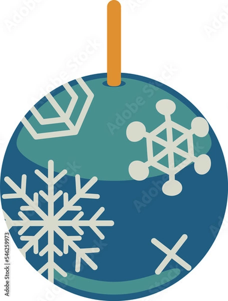 Obraz オーナメントボール02