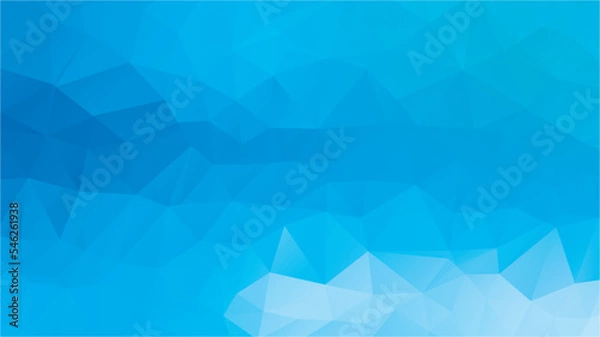 Obraz Abstract polygonal blue pattern background. Blue polygonal modern background.	Light blue polygonal pattern.