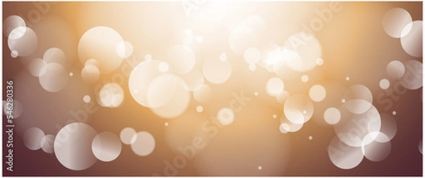 Obraz Abstract background with bokeh defocused lights.