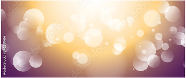 Obraz Abstract background with bokeh defocused lights.