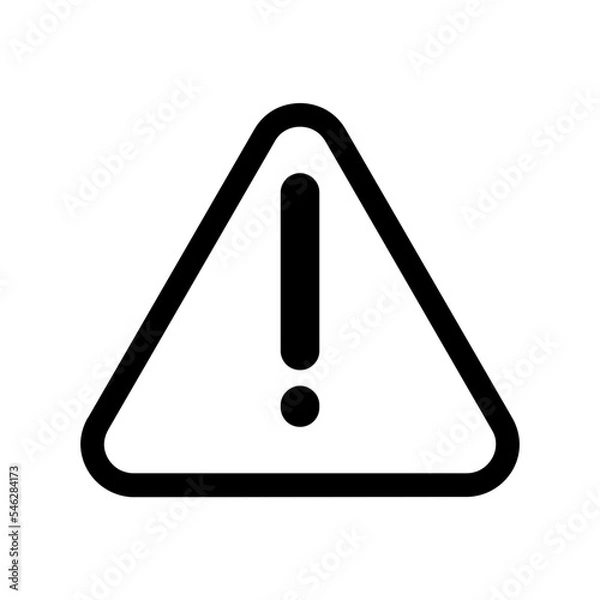 Fototapeta Warning Icon