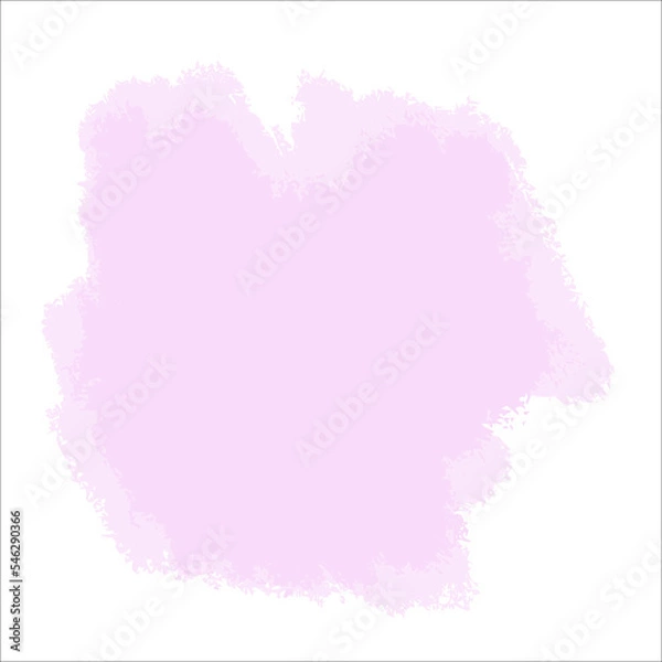 Obraz A pink spot of paint without a background. Vector brushstroke for backgrounds and other designs.