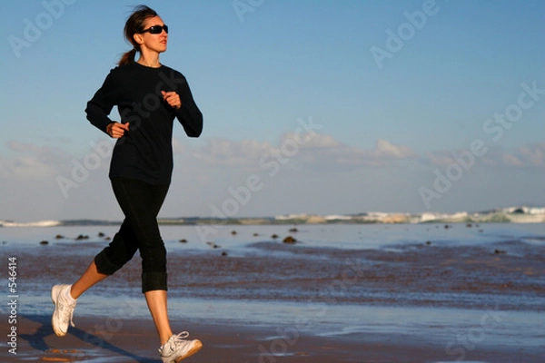 Obraz running woman